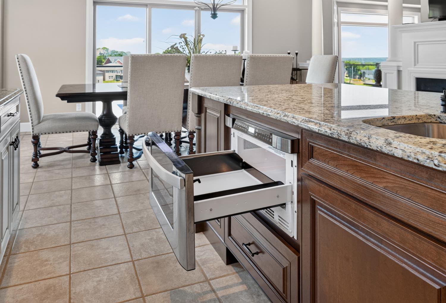 20980 State Line Road Lawrenceburg, IN 47025 - Photo 25 of 99 Handy drawer style microwave in the island