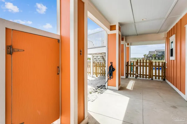 a view of a building with many windows
