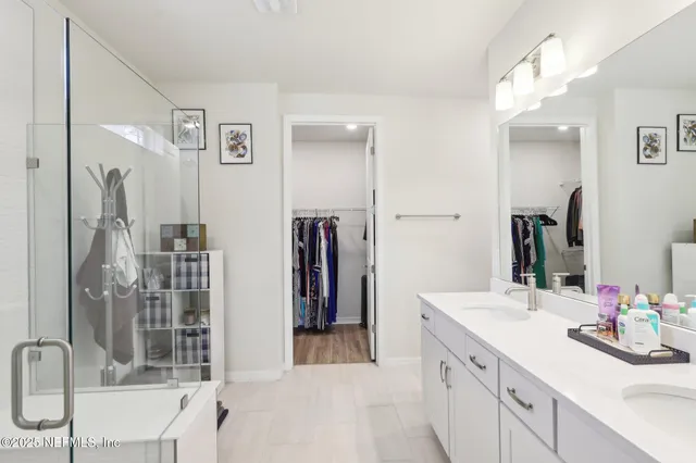 a view of a gallery with window