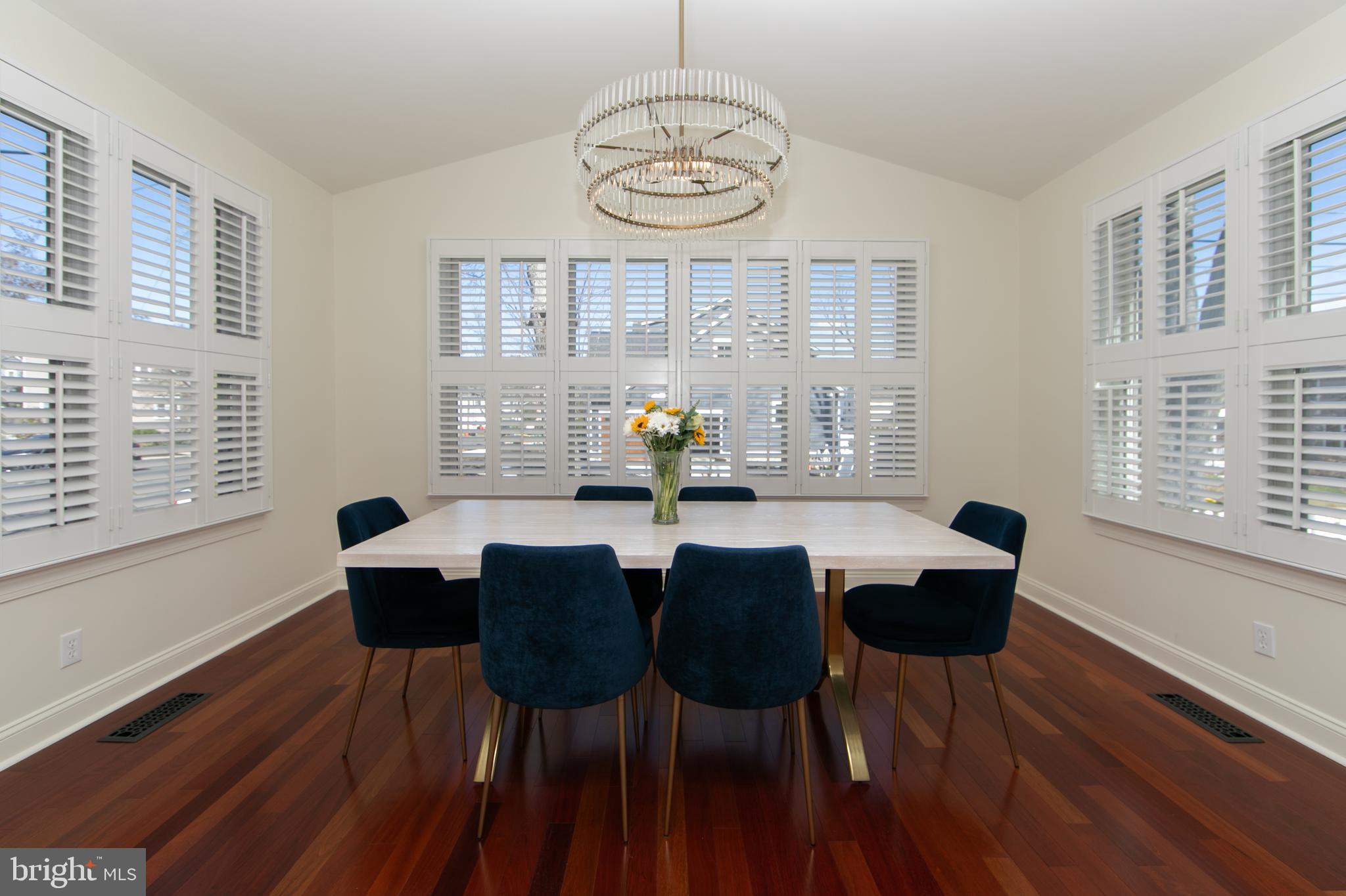401 Spruce Street Haddonfield, NJ 08033 - Photo 12 of 40 a view of a dining room with furniture window and wooden floor
