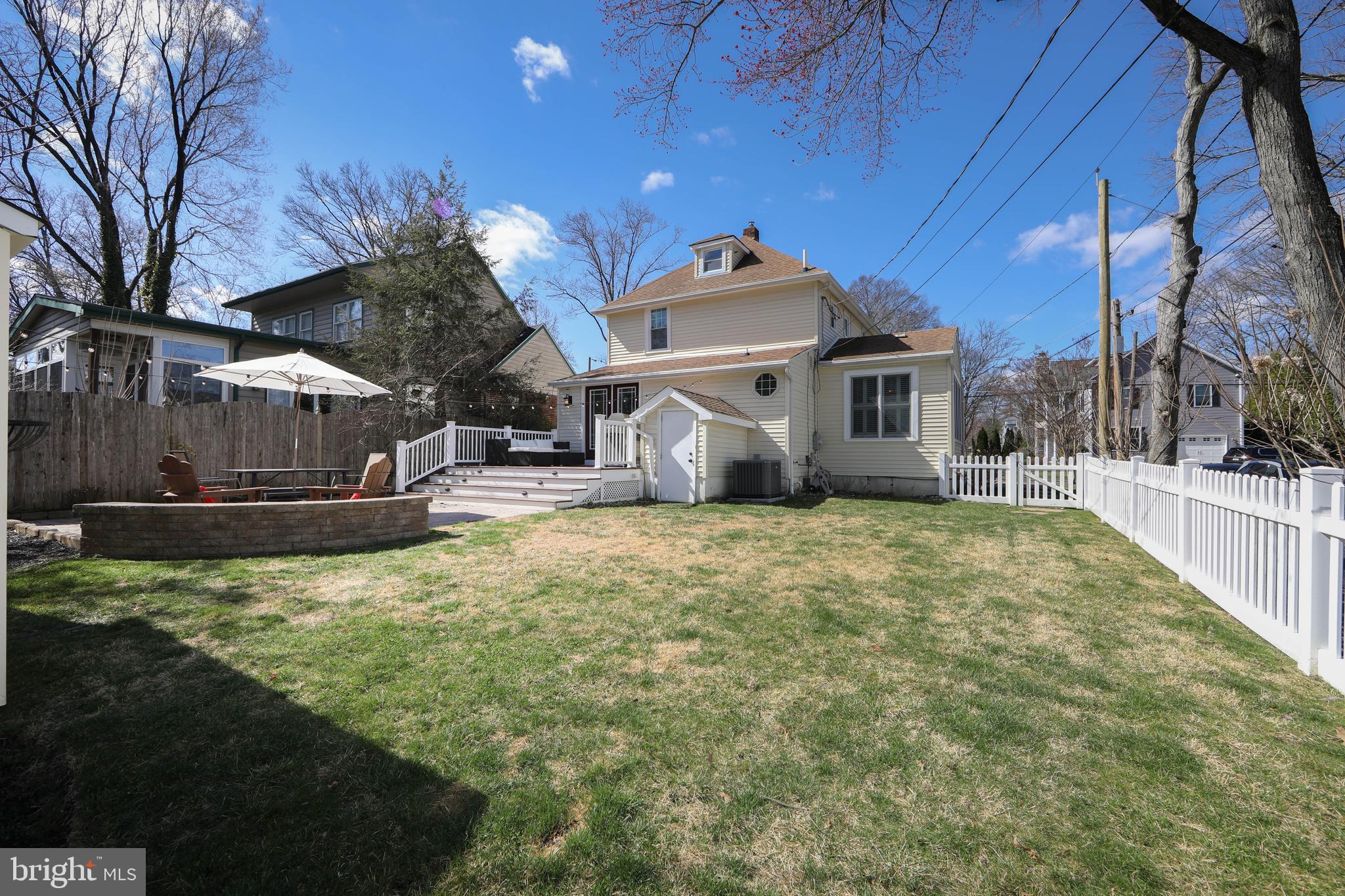 401 Spruce Street Haddonfield, NJ 08033 - Photo 36 of 40 a view of a house with a yard