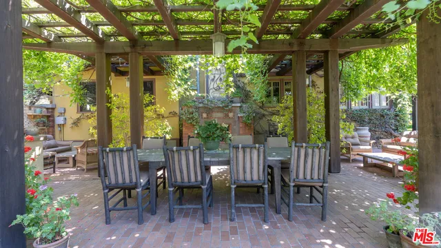 a view of a forest with a tree