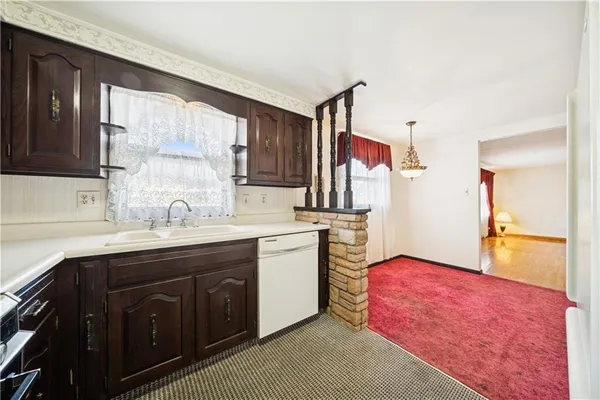a view of kitchen