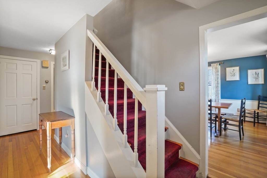 4 Longview Road Chelmsford, MA 01824 - Photo 18 of 36 a view of entryway and hall with wooden floor