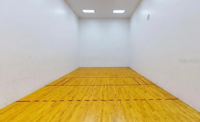 a view of empty room