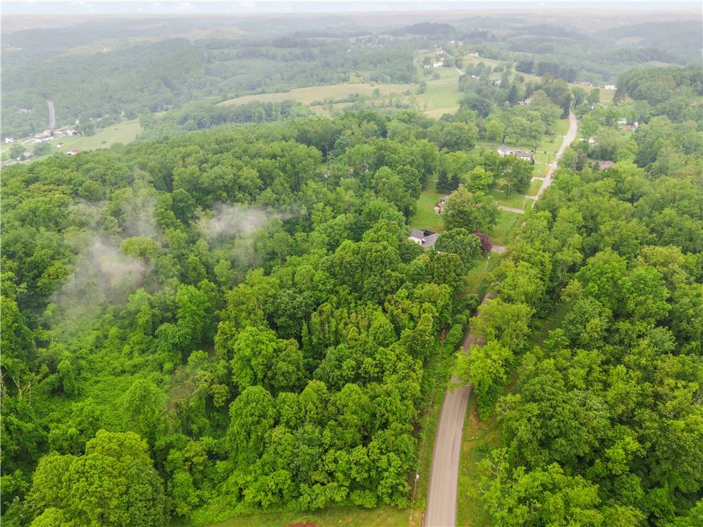381 Ridge Road Brownsville, PA 15417 - Photo 4 of 6 an aerial view of residential houses with outdoor space and trees