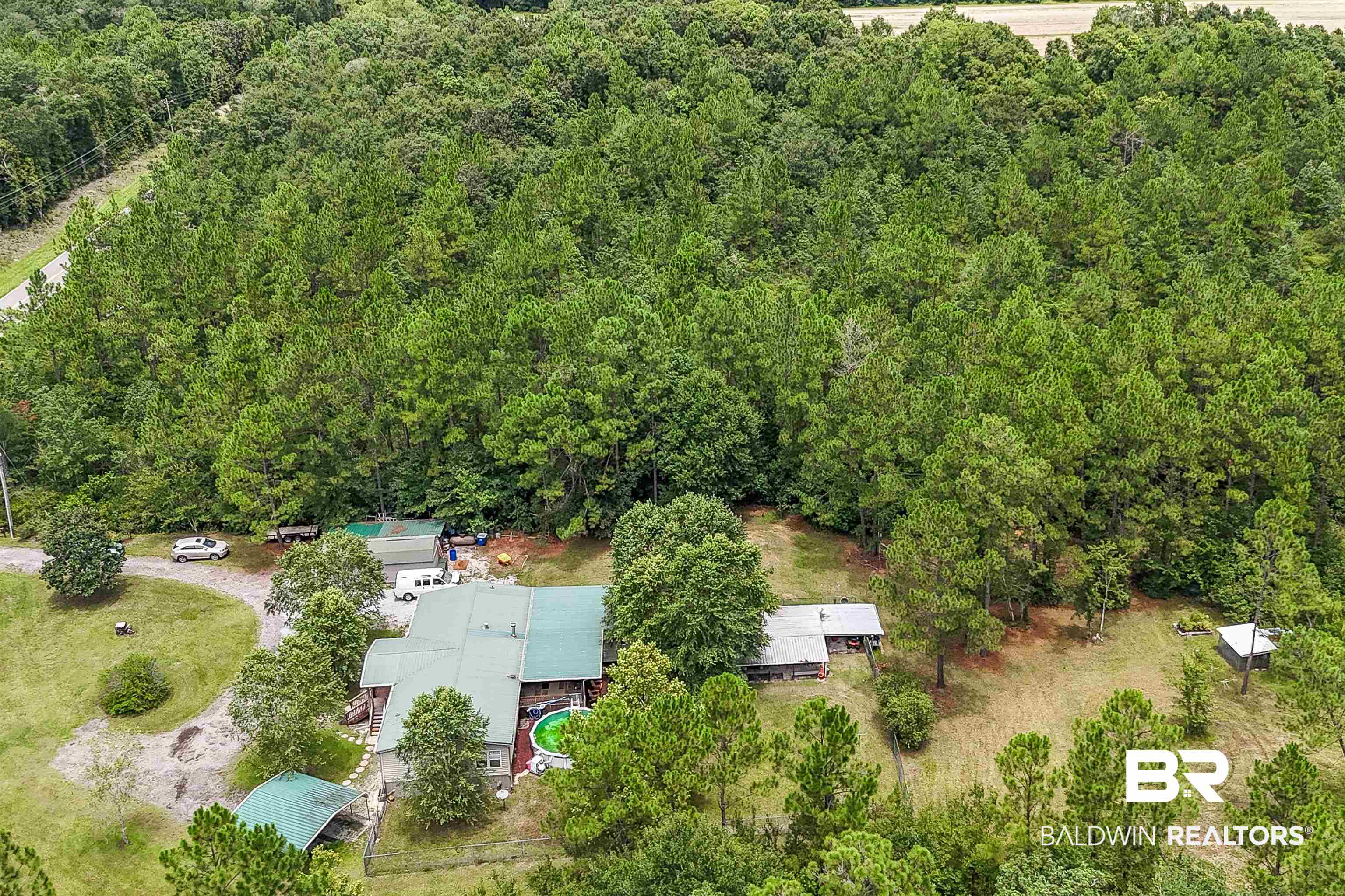 10970 Stucki Road Elberta, AL 36530 - Photo 46 of 56 Birds eye view of property