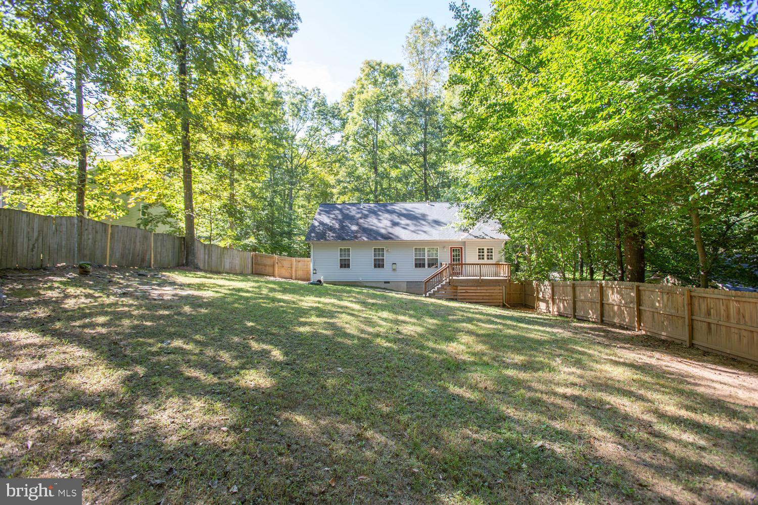 218 Cedar Ridge Drive Ruther Glen, VA 22546 - Photo 28 of 30 Back yard