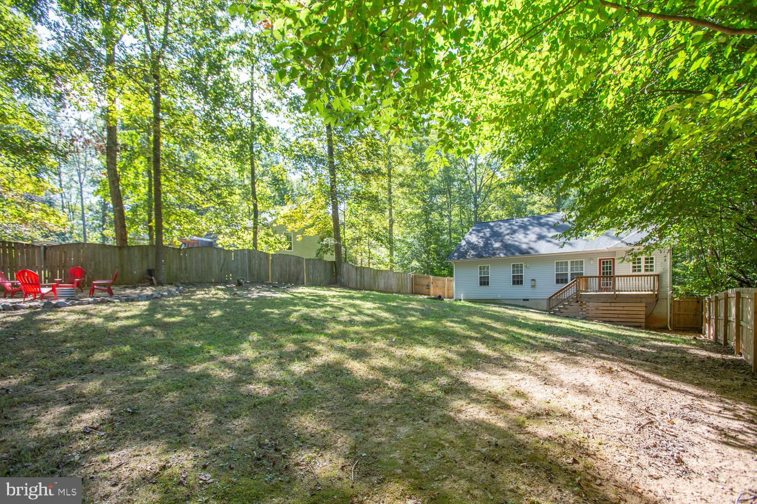 218 Cedar Ridge Drive Ruther Glen, VA 22546 - Photo 29 of 30 Back yard