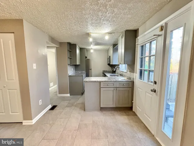 a room with a washer and dryer