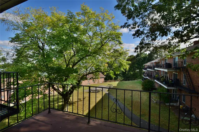 a view of street along with trees