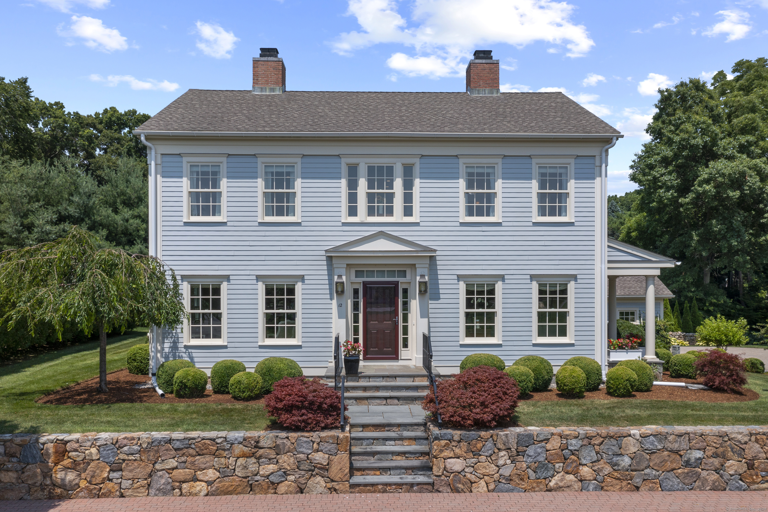 Classic New England colonial in the Hammocks, a shoreline over 55 community.