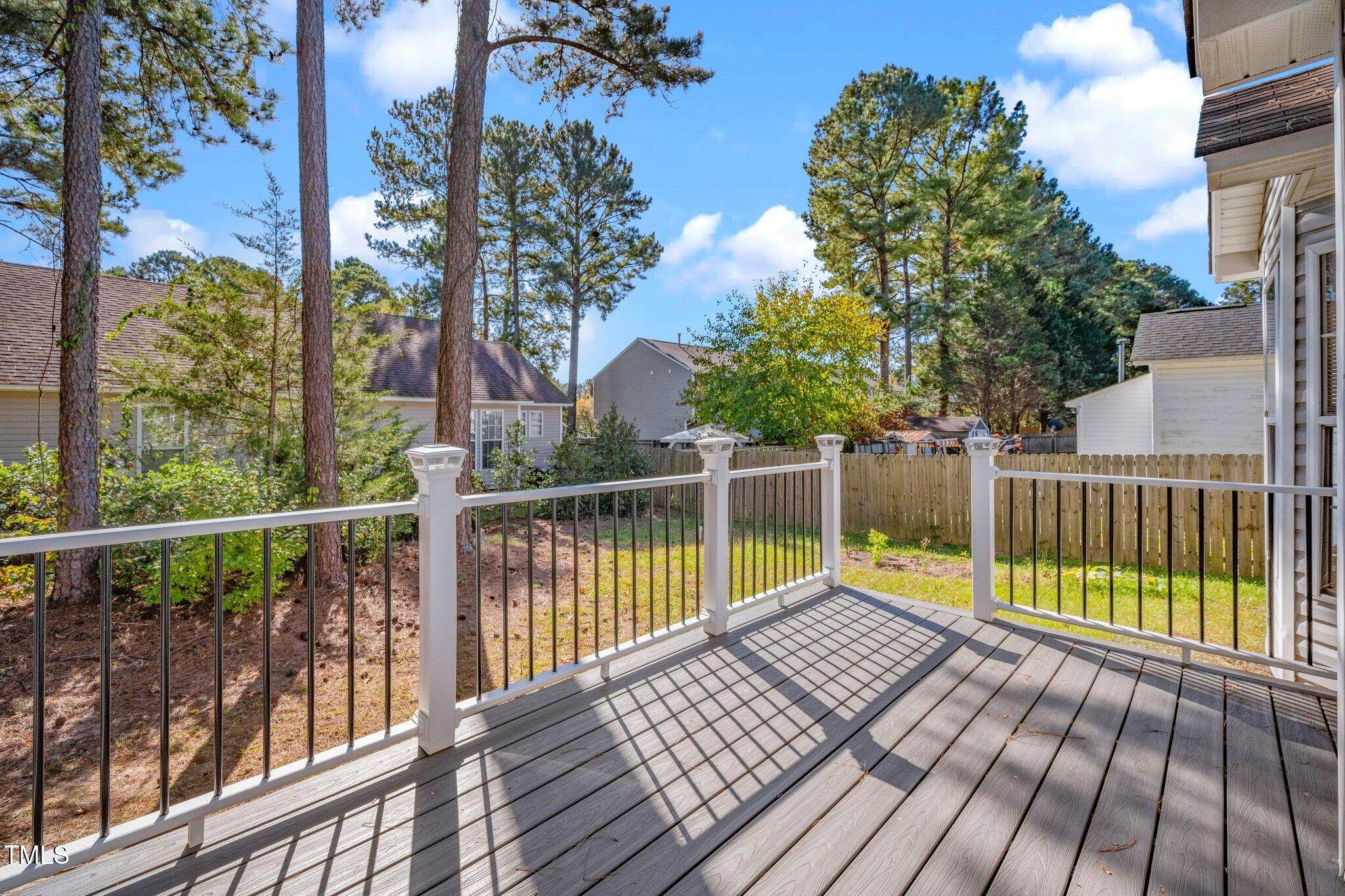 1901 Maybrook Drive Raleigh, NC 27610 - Photo 20 of 21 1901 Maybrook Dr deck2