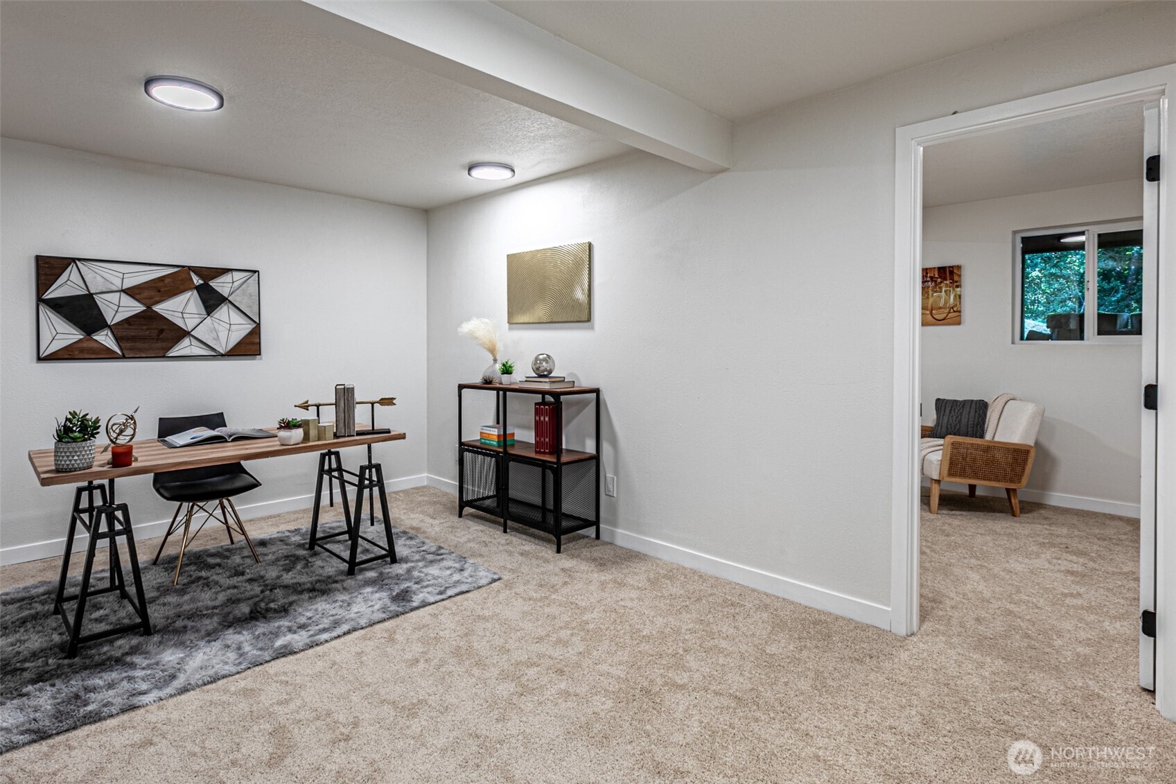 14224 180th Avenue Southeast Renton, WA 98059 - Photo 12 of 26 a view of a workspace with furniture
