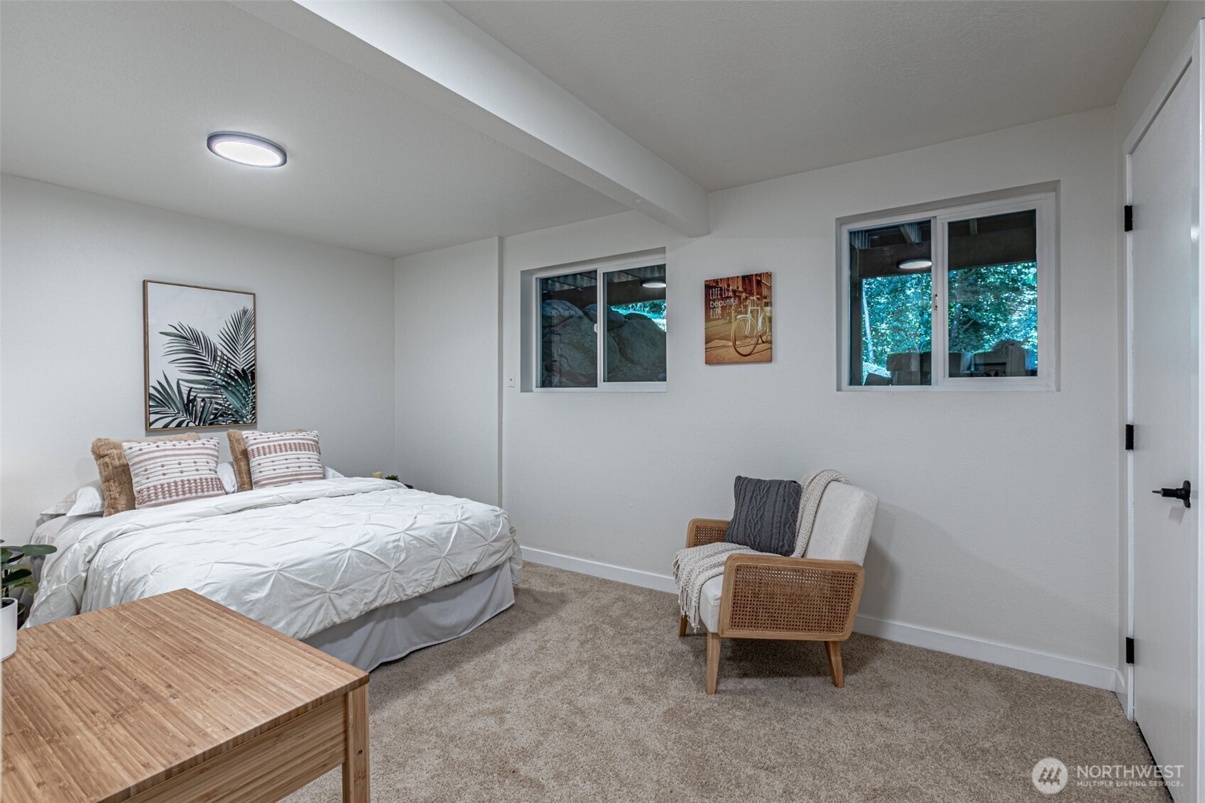 14224 180th Avenue Southeast Renton, WA 98059 - Photo 10 of 26 a bedroom with a bed and a window