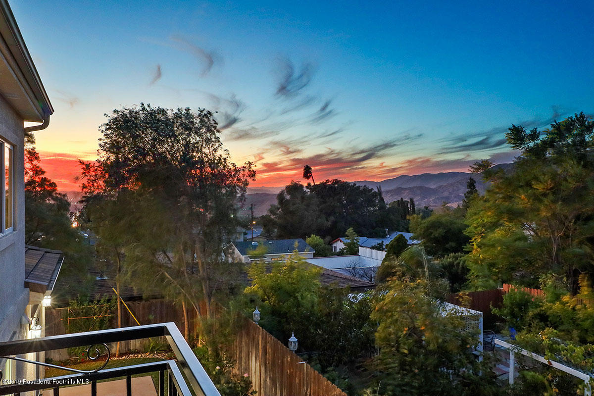 7215 Summitrose Street Tujunga, CA 91042 - Photo 42 of 47 a view of a balcony with outdoor space