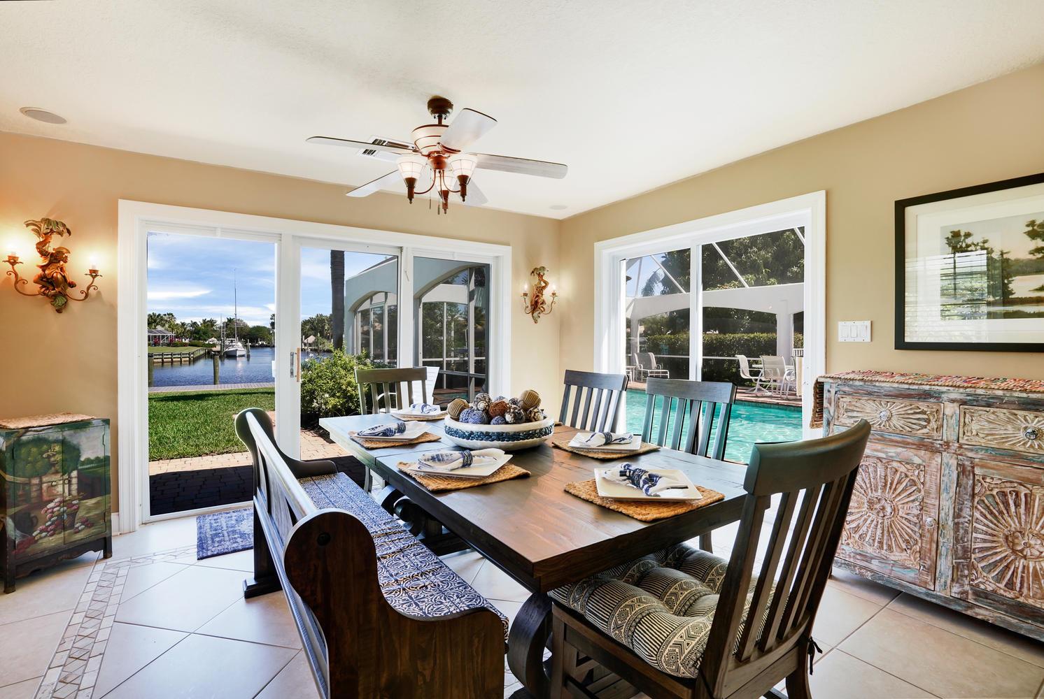 2637 Northwest S Shore Road Stuart, FL 34994 - Photo 10 of 45 Dining Room