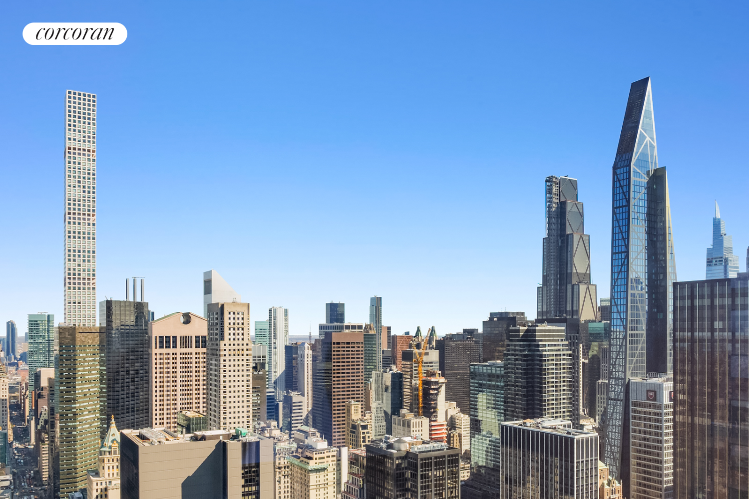 157 West 57th Street, Unit 56C Manhattan, NY 10019 - Photo 8 of 29 a view of city with a tall building