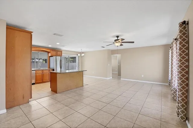 a view of kitchen and window