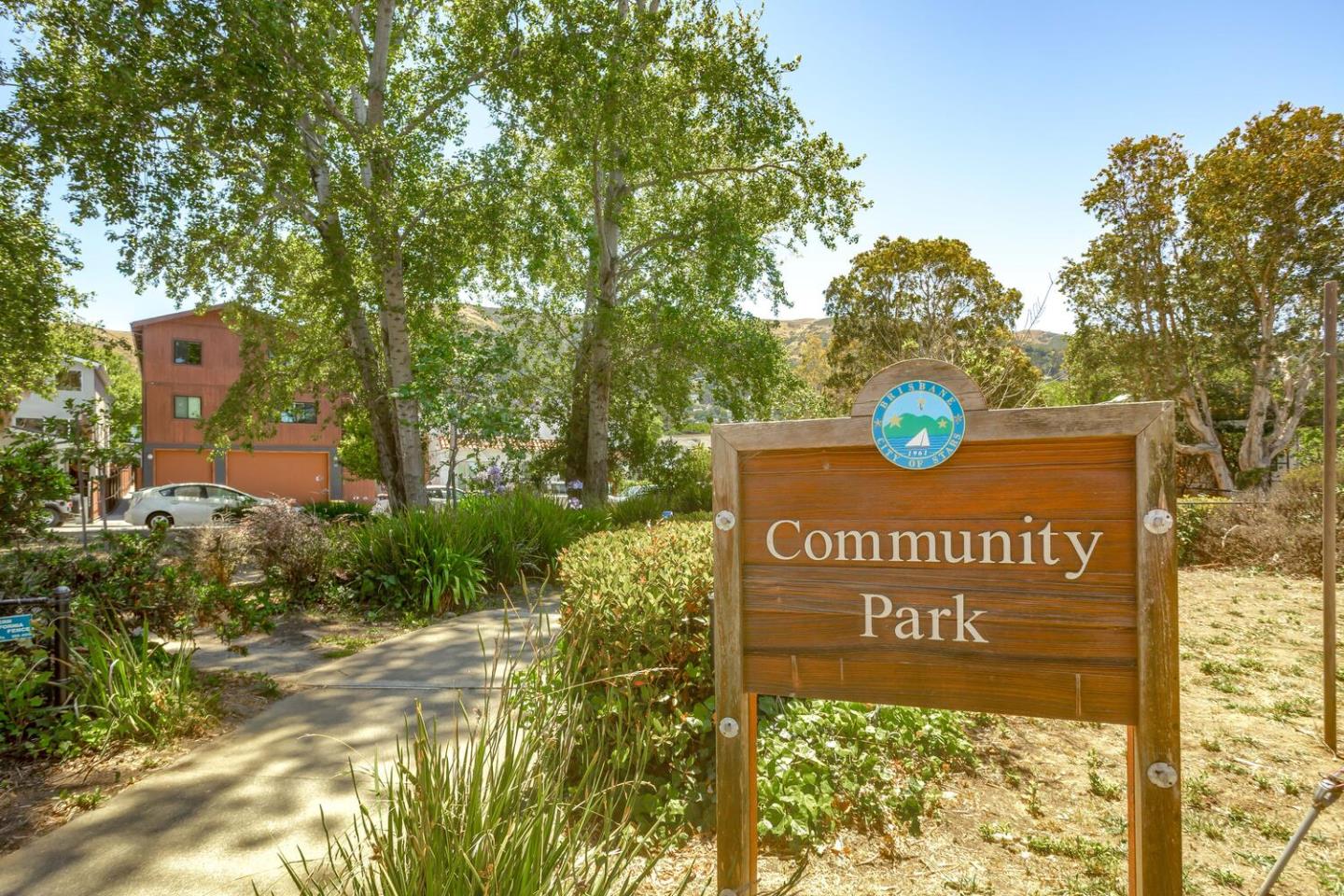 280 San Benito Road Brisbane, CA 94005 - Photo 46 of 63 a view of outdoor space with sign board