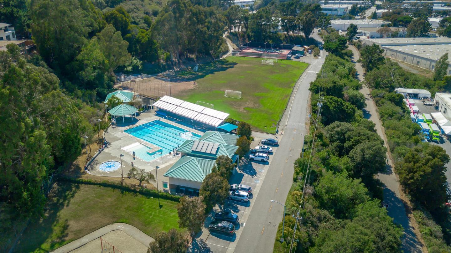 280 San Benito Road Brisbane, CA 94005 - Photo 63 of 63 an aerial view of a house with a ocean view