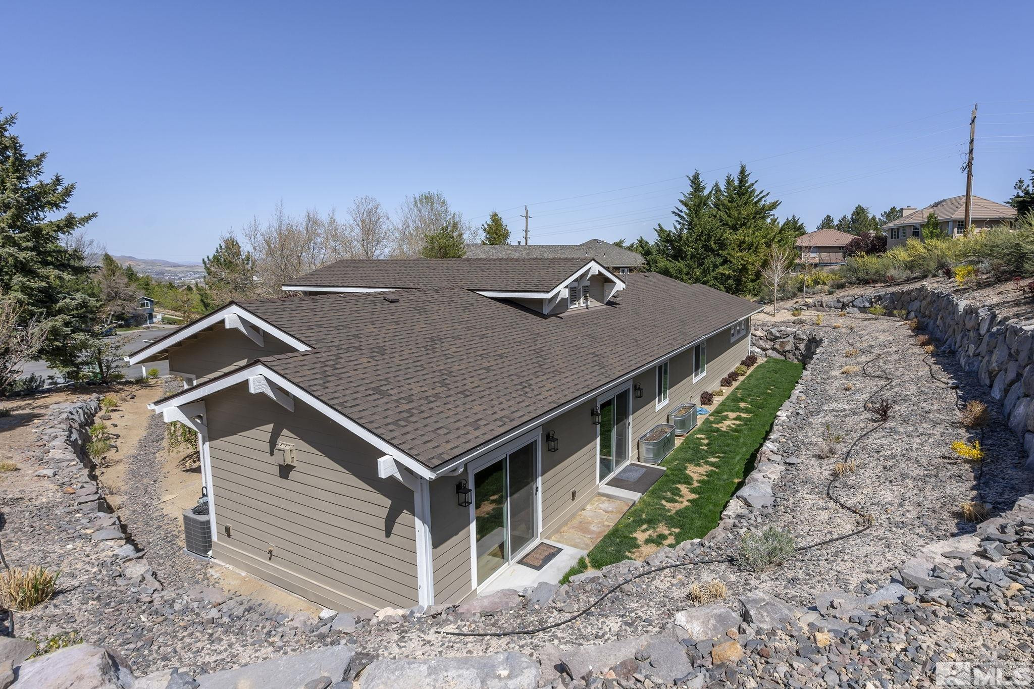 3880 Royer Court Reno, NV 89509 - Photo 24 of 29 a aerial view of a house with a yard