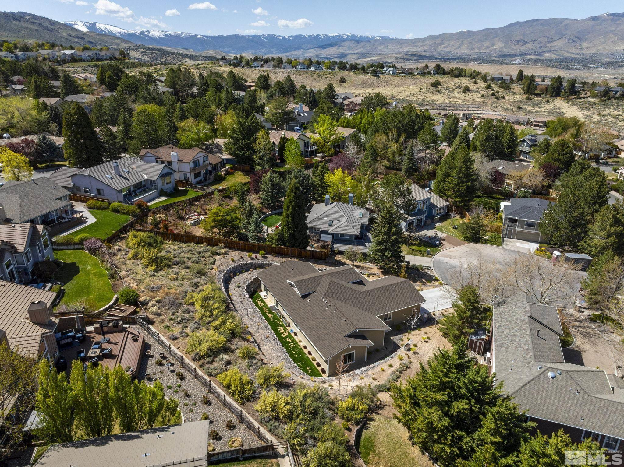 3880 Royer Court Reno, NV 89509 - Photo 28 of 29 an aerial view of multiple house