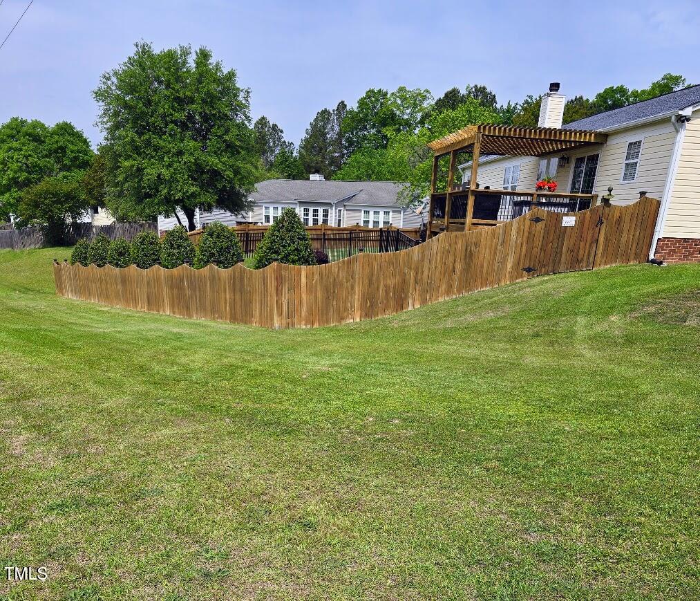 1202 Lexington Ridge Lane Apex, NC 27502 - Photo 33 of 36 backyard outside of fence