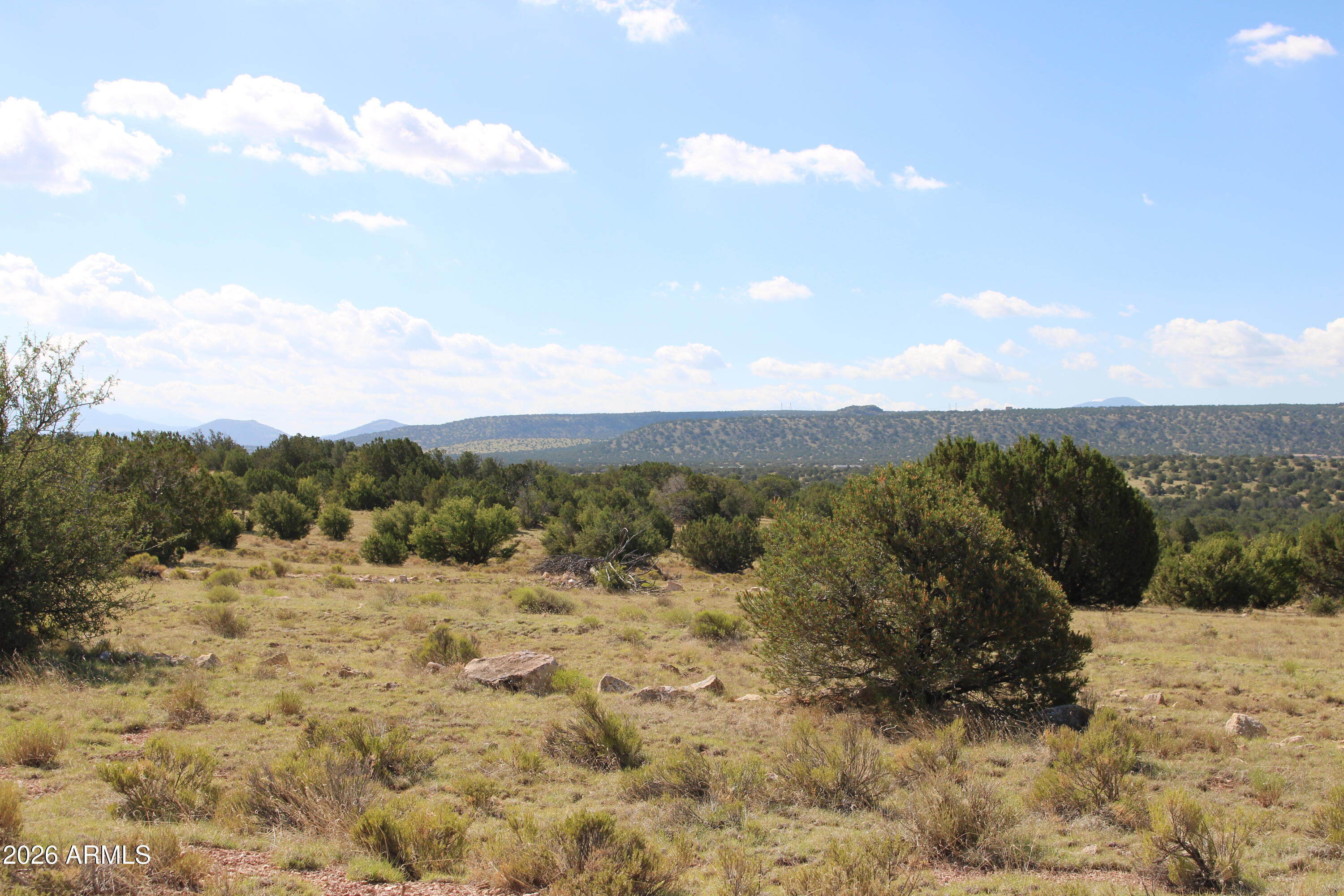936001 Latigo Road, Unit C Williams, AZ 86046 - Photo 7 of 14 a view of a dry yard with mountains in the background