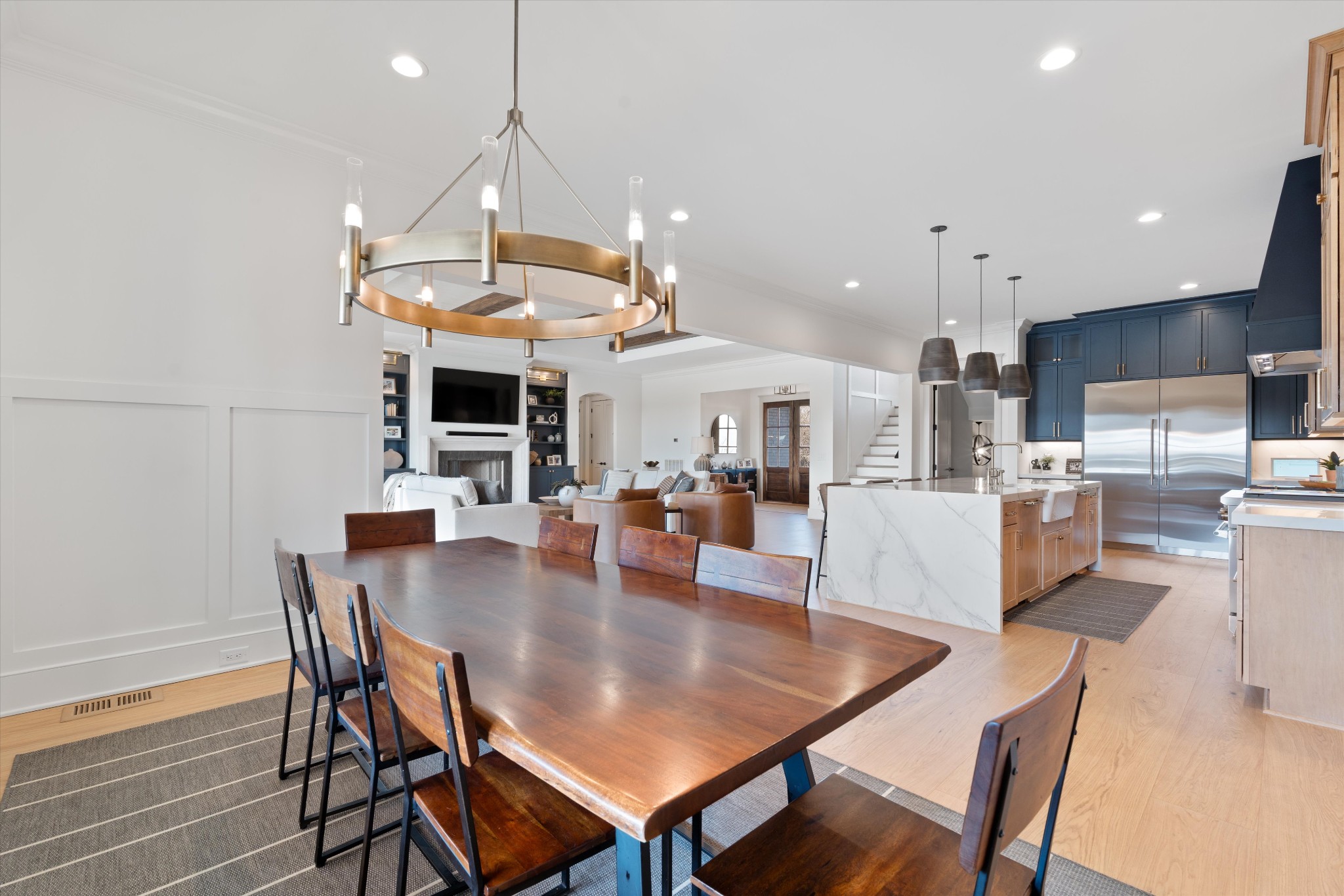 2996 South Rutland Road Mount Juliet, TN 37122 - Photo 17 of 89 an open kitchen with dining table and chairs