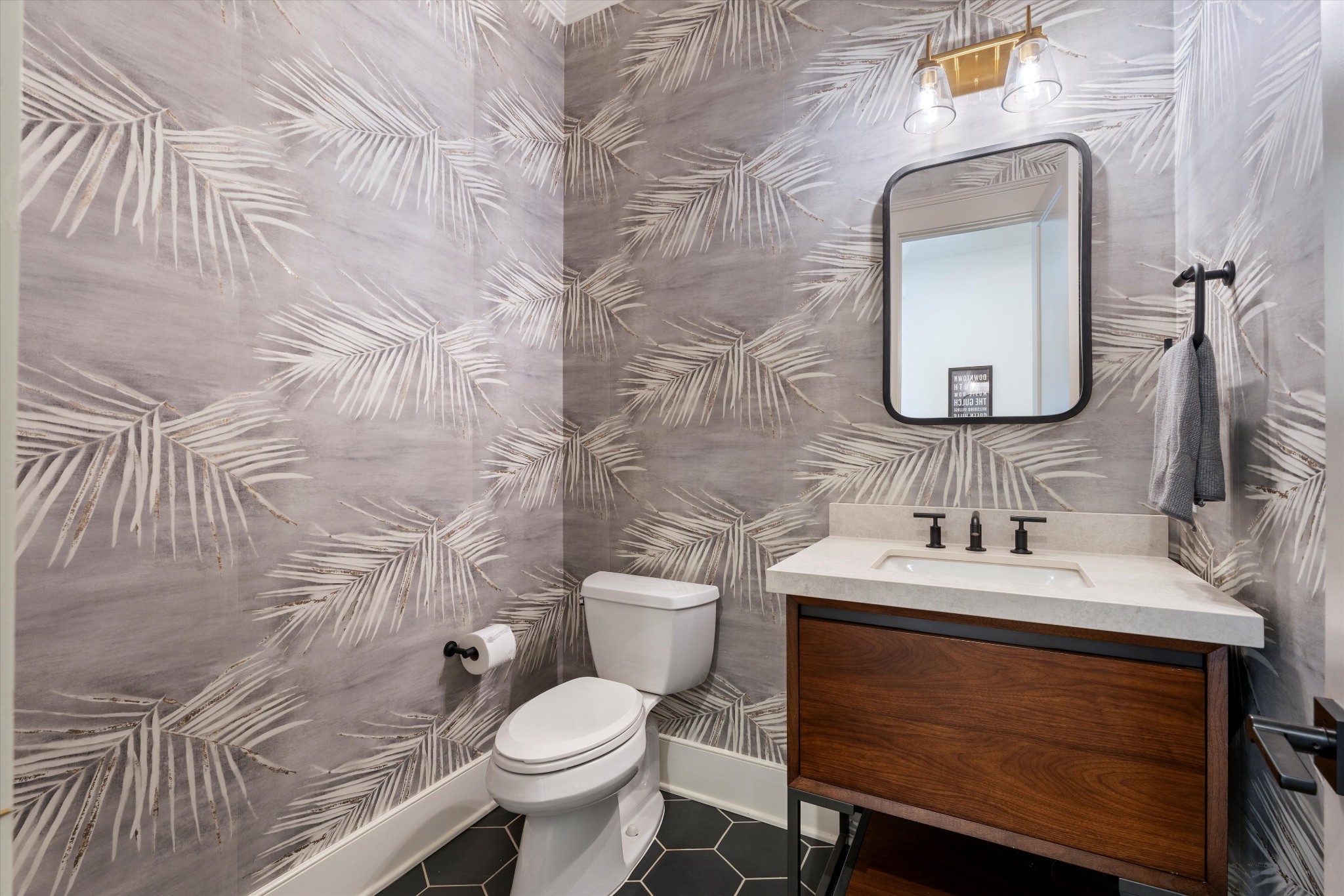 2996 South Rutland Road Mount Juliet, TN 37122 - Photo 22 of 89 a bathroom with a toilet sink and mirror