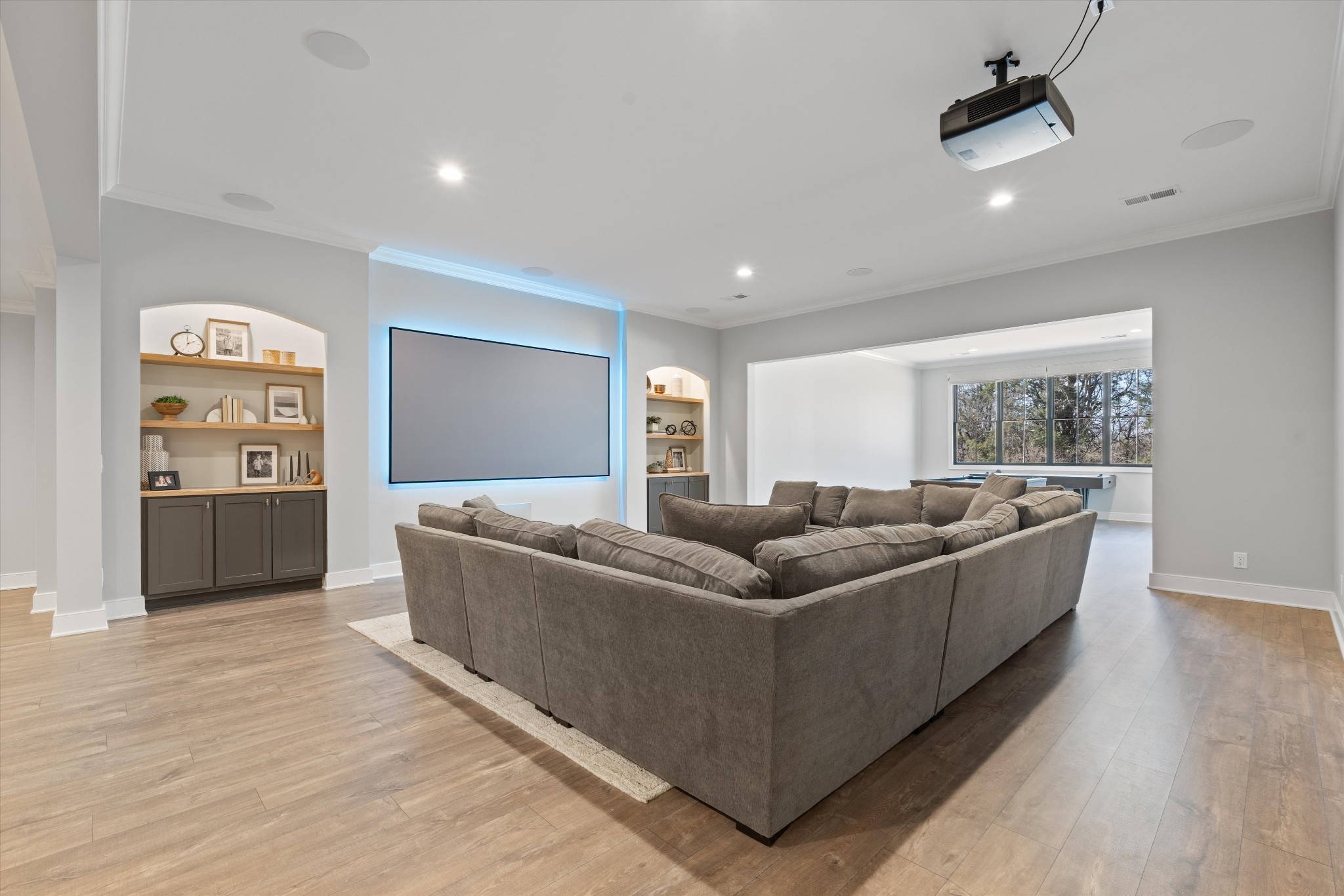2996 South Rutland Road Mount Juliet, TN 37122 - Photo 53 of 89 a living room with furniture and a ceiling fan