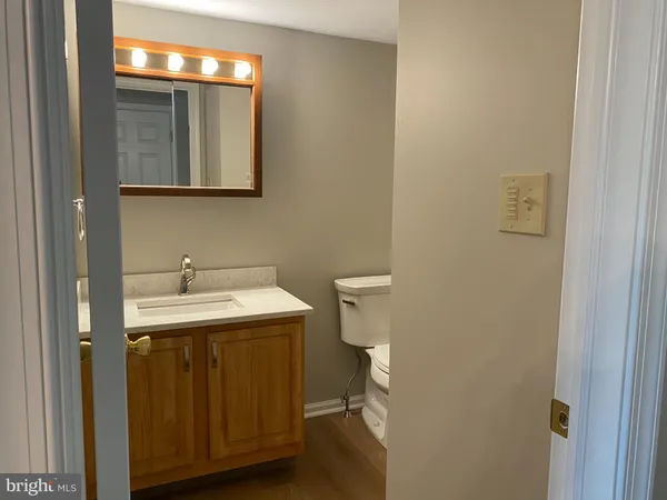 a bathroom with a sink and a toilet