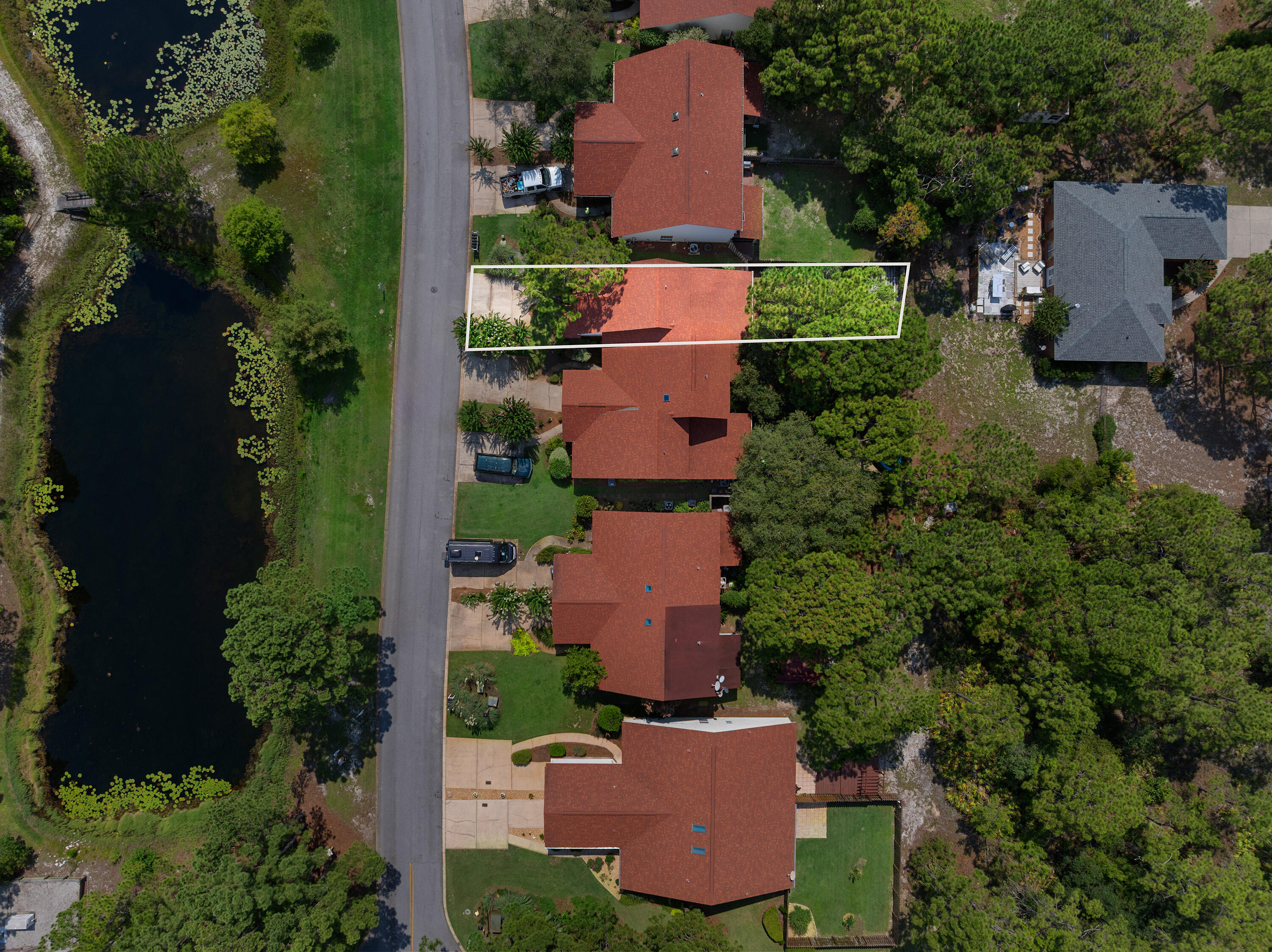 42 Vía Largo, Unit 7B Santa Rosa Beach, FL 32459 - Photo 28 of 36 an aerial view of a house with outdoor space