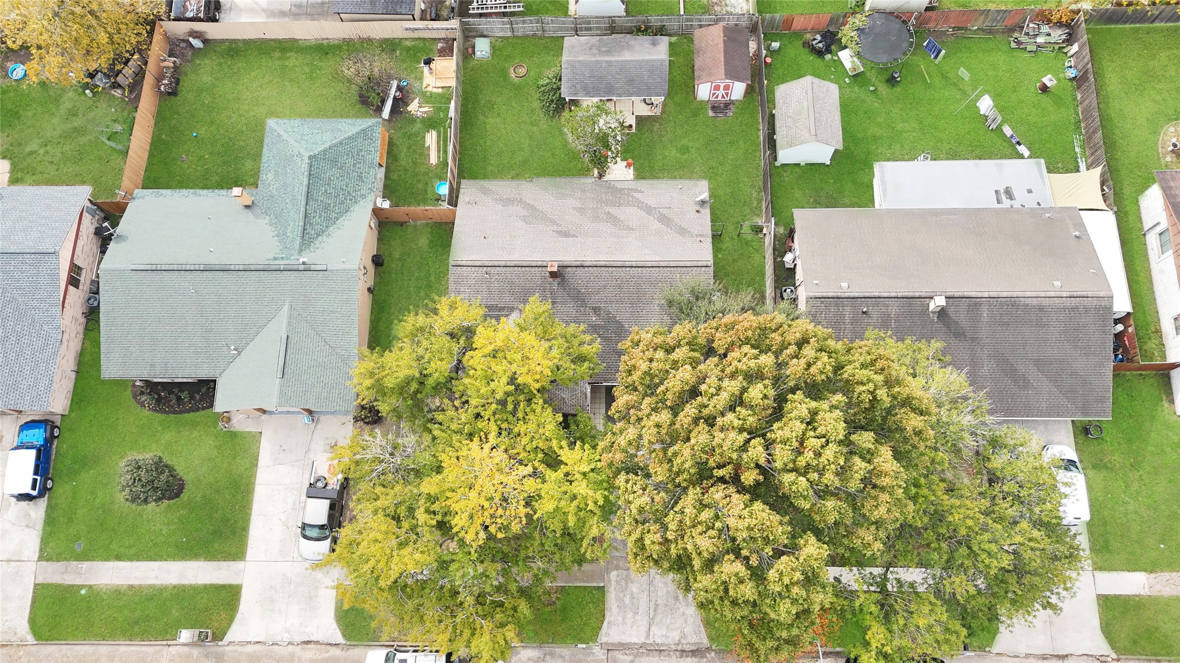 7211 Sandswept Lane Houston, TX 77086 - Photo 28 of 29 an aerial view of residential houses with outdoor space