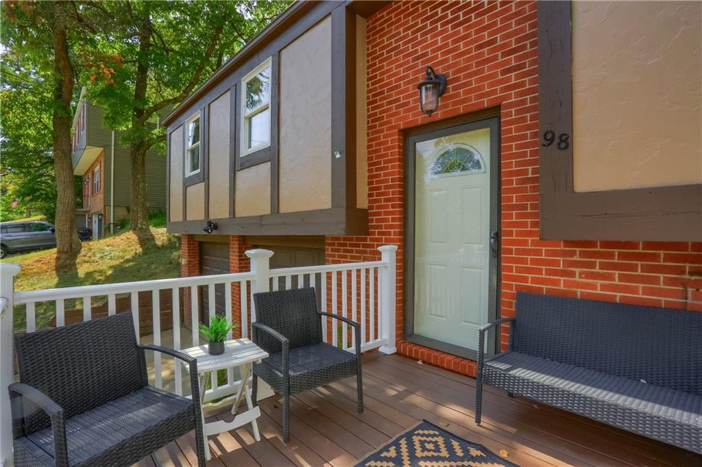 98 Buckhill Road Pittsburgh, PA 15237 - Photo 2 of 33 New composite front porch entry with railing and retaining wall