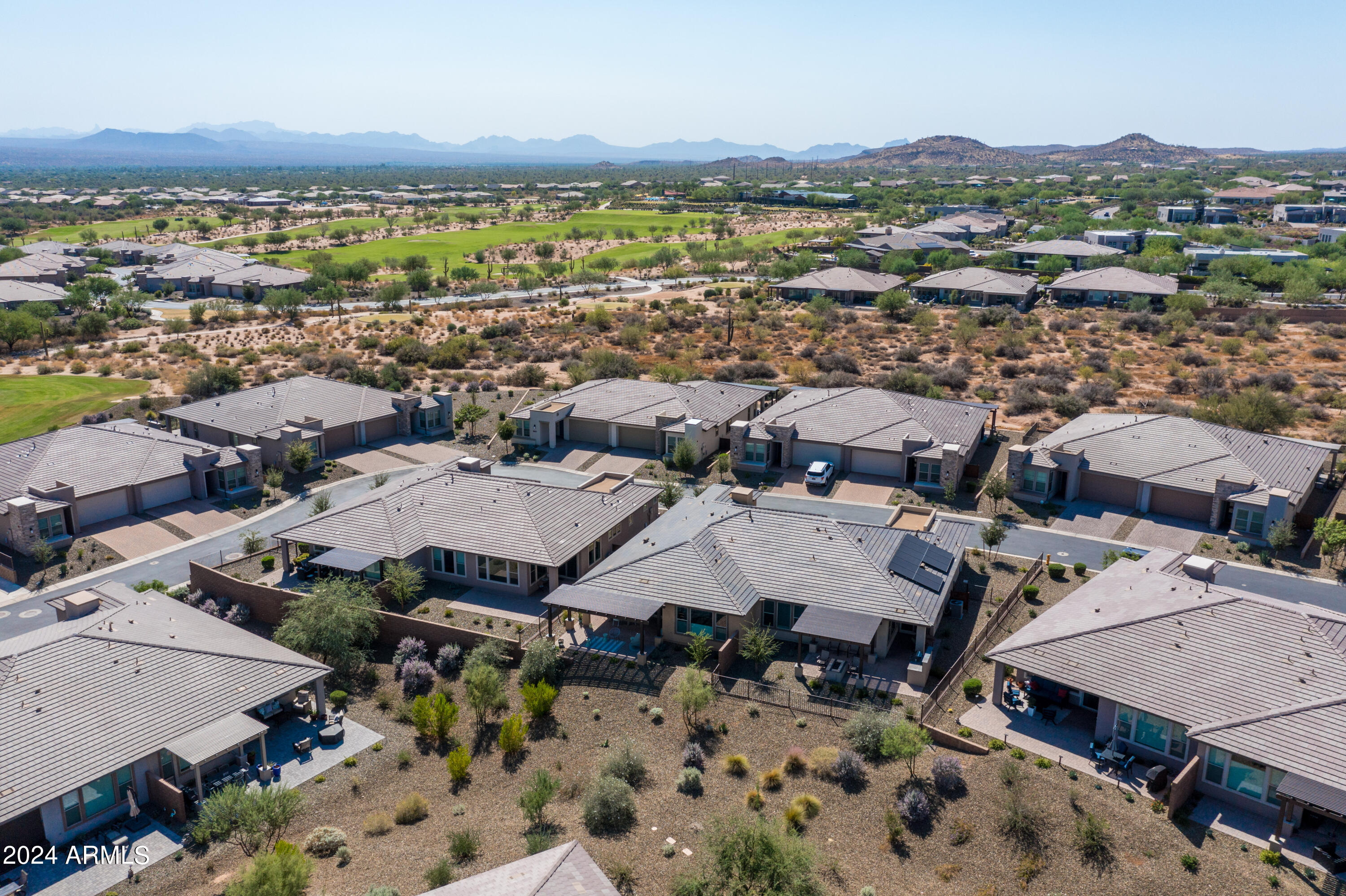 17500 East Cindercone Road Rio Verde, AZ 85263 - Photo 38 of 47 Backyard Aerial