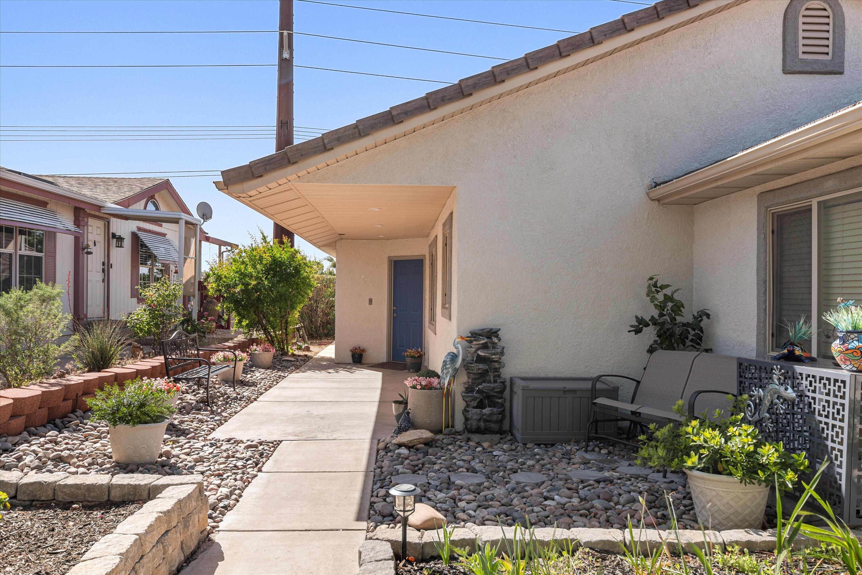 2721 East Riverside Drive, Unit 38 St. George, UT 84790 - Photo 6 of 47 Front of Home and Walkway to Front Door