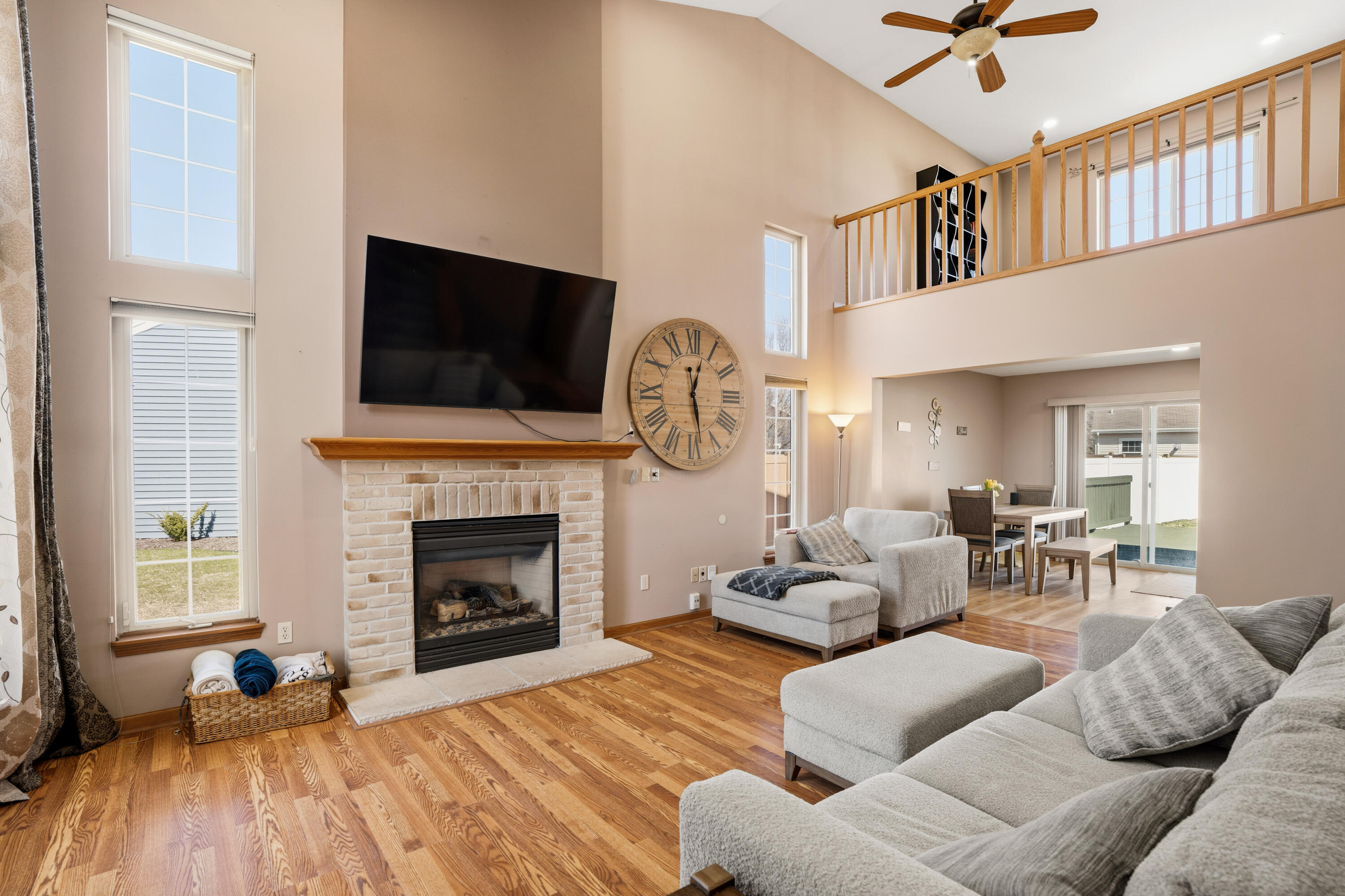 3533 Rivers Crossing Drive Waukesha, WI 53189 - Photo 2 of 27 Gas Fireplace Two Story Great Room