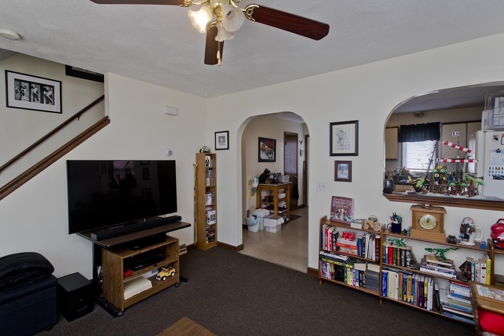 20-22 Gold Street Springfield, MA 01107 - Photo 20 of 27 a living room with furniture and a flat screen tv