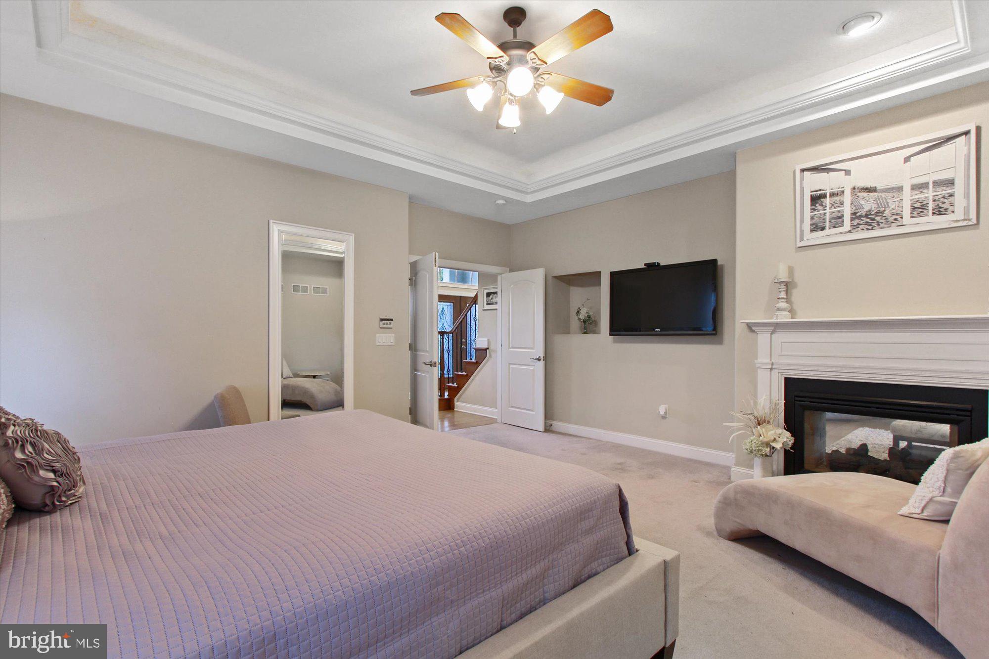 4549 Walters Hatchery Road Spring Grove, PA 17362 - Photo 21 of 64 a bedroom with a bed and a flat screen tv