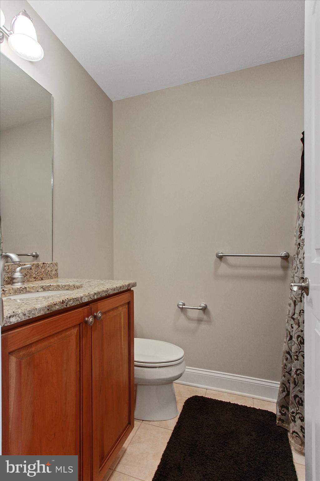 4549 Walters Hatchery Road Spring Grove, PA 17362 - Photo 29 of 64 a bathroom with a granite countertop sink toilet and shower