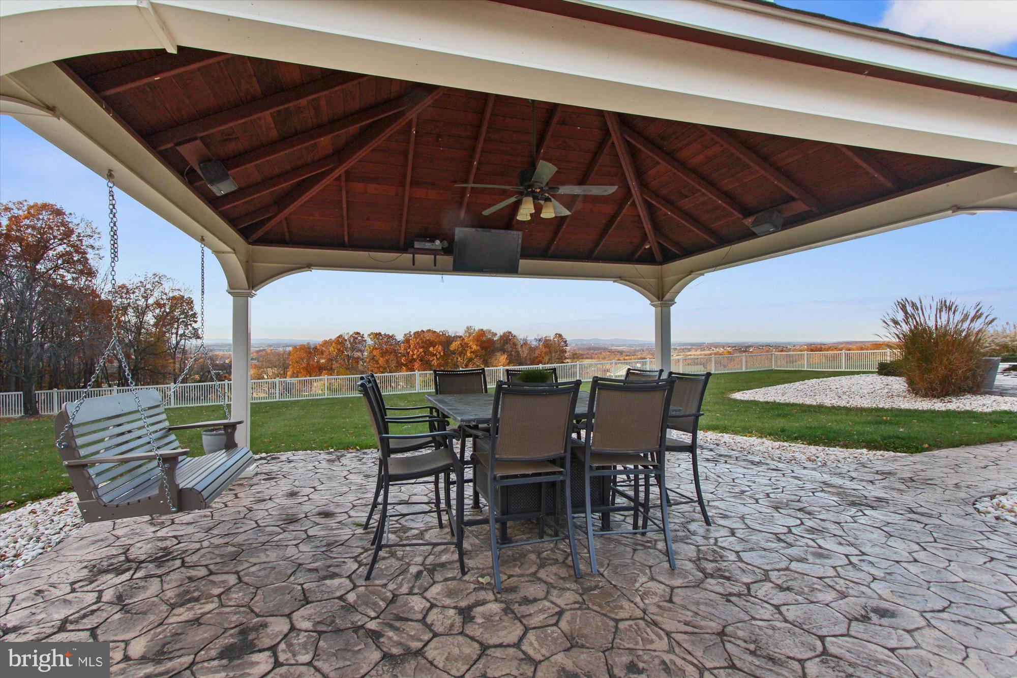 4549 Walters Hatchery Road Spring Grove, PA 17362 - Photo 52 of 64 a view of a backyard with sitting area