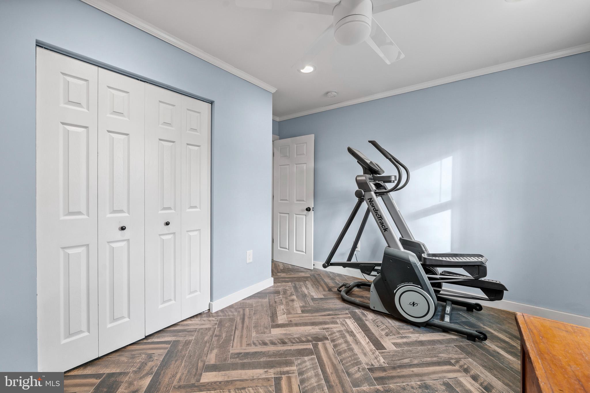 317 Biddle Road Accokeek, MD 20607 - Photo 22 of 44 a view of a room with gym equipment