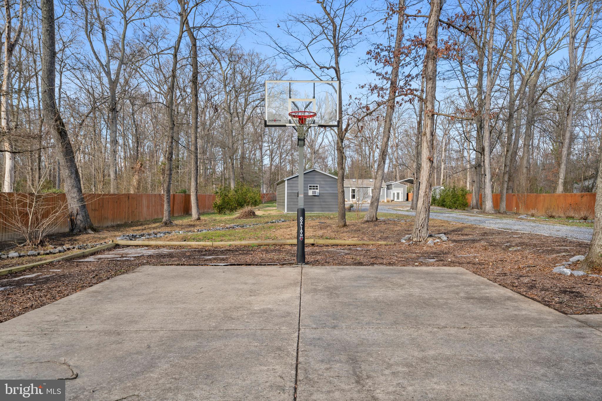 317 Biddle Road Accokeek, MD 20607 - Photo 43 of 44 a backyard of a house with lots of green space