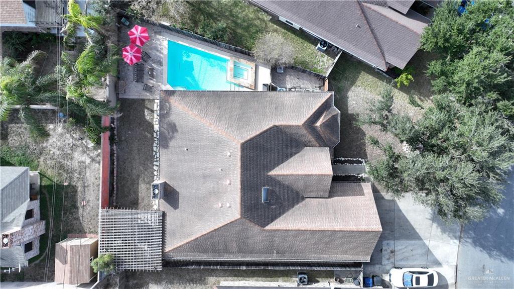 2801 Hawk Avenue McAllen, TX 78504 - Photo 17 of 19 an aerial view of house with yard