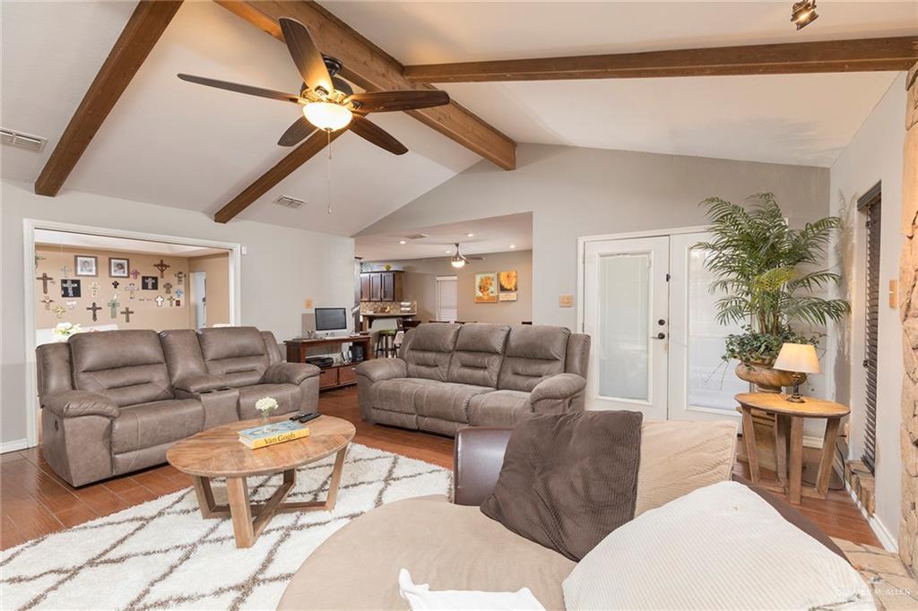2801 Hawk Avenue McAllen, TX 78504 - Photo 4 of 19 a living room with furniture and a large window