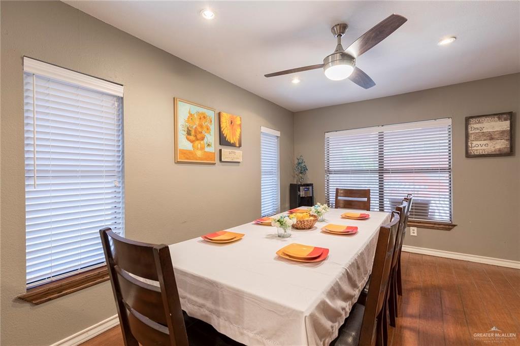 2801 Hawk Avenue McAllen, TX 78504 - Photo 8 of 19 a view of a dining room with furniture and window