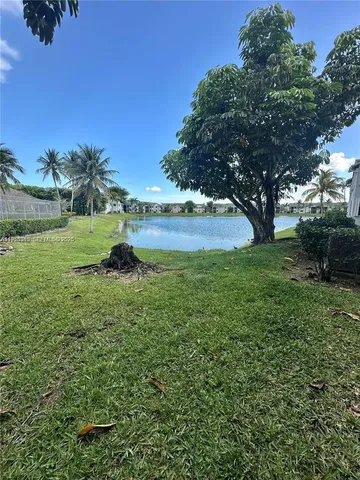 a view of an outdoor space and a yard