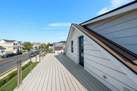 a view of balcony with couch